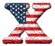 Amerika Alfabetten Letter X