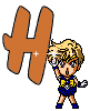 Letter H