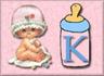 Alfabetten Baby 12 Letter K
