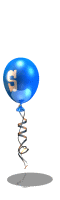 Alfabetten Ballon 5 Letter S