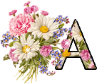 Bloemen alfabetten