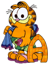 Alfabetten Garfield 5 