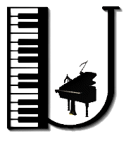 Alfabetten Piano 2 Letter U, Piano