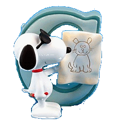 Alfabetten Snoopy 2 Letter C