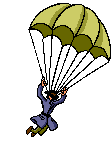 Beroepen plaatjes Parachutist 