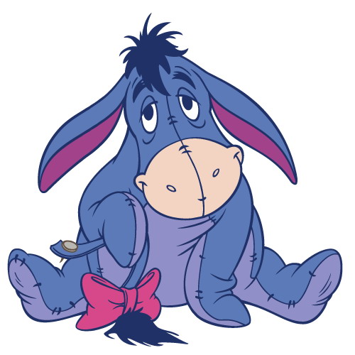 baby eeyore clipart - photo #4