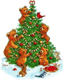 Cliparts Kerstmis Kerst bomen 