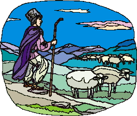 Cliparts Kerstmis Kerst herders 