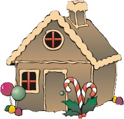 Cliparts Kerstmis Kerst huizen 