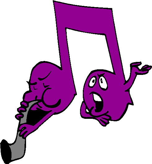 free animated clipart music notes - photo #13