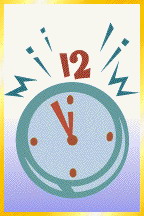 Cliparts Speciale dagen Nieuwjaar 12 Uur Nieuwjaar