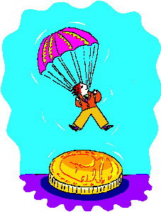 Sport Cliparts Parachuut springen Parachute Springen