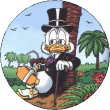 Dagobert duck Disney plaatjes 