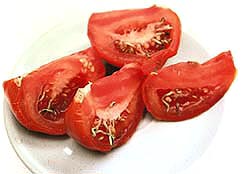 Eten en drinken Eten en drinken plaatjes Tomaten Stukjes Tomaat