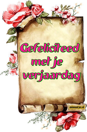 Verjaardag Facebook Plaatje Animaatjes Nl