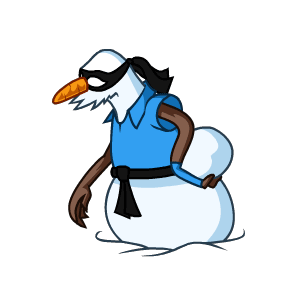 Games Club penguin Sneeuwpop Sly