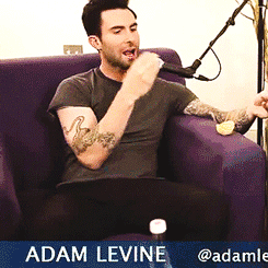 Adam Levine GIF. Artiesten Meer Gifs Adam levine Maroon 5 