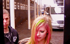 Avril Lavigne GIF. Liefde Artiesten Avril lavigne Smile Gifs Flirt Avril levine 