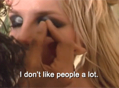 Britney Spears GIF. Artiesten Films en series Gladiator Beyonce Britney spears Roze Gifs Commercieel Pepsi 