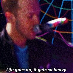 Coldplay GIF. Artiesten Coldplay Gifs Violet hill 