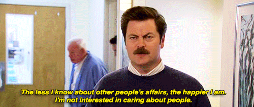 Nick Offerman GIF. Tv Gifs Filmsterren Nick offerman Ron swanson Parks and recreation 