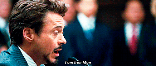 Robert Downey Jr GIF. Films en series Iron man Gifs Filmsterren Robert downey jr Vraag Uitstekende vraag 