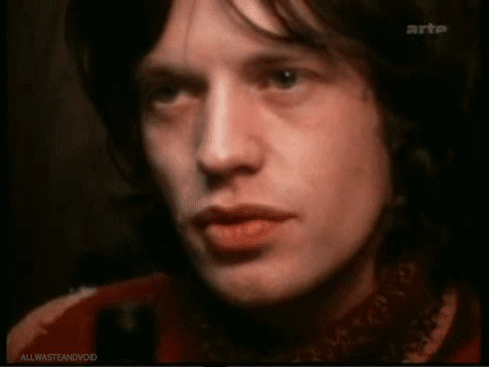 The Rolling Stones GIF. Artiesten Gifs The rolling stones Gelukkig Mick jagger Keith richards 1973 Adies en heren 