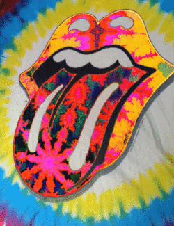 The Rolling Stones GIF. Artiesten Aloha Gifs The rolling stones Tumblr Psychedelische Teven 