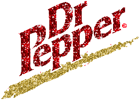 Glitter plaatjes Dr pepper 