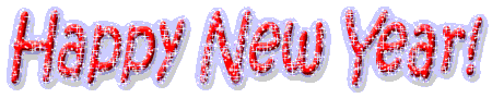 Happy new year glitter plaatjes