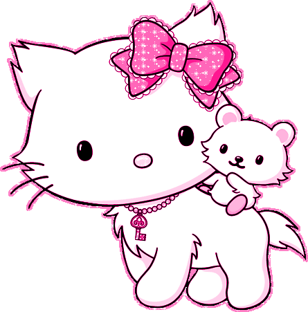  Kitty on Hello Kitty Glitter Plaatjes