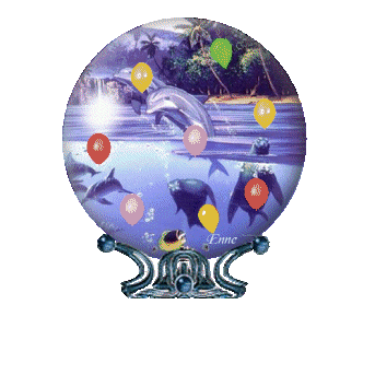 Globes dolfijnen globes