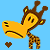Dieren Giraffen Icon plaatjes 