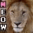 Dieren Leeuwen Icon plaatjes 