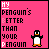 Dieren Pinguins Icon plaatjes 