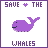 Dieren Walvissen Icon plaatjes 