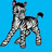 Dieren Zebra Icon plaatjes 