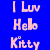 Hello kitty Icons Icon plaatjes I Luv Hello Kitty