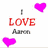 Icon plaatjes Naam icons Aaron I Love Aaron Icon Met Twee Hartjes