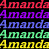 Icon plaatjes Naam icons Amanda 