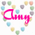Icon plaatjes Naam icons Amy Hartje Gemaakt Van Hartjes Naam Icon Amy