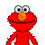 Sesamstraat Icon plaatjes Elmo Elmo Van Sesamstraat