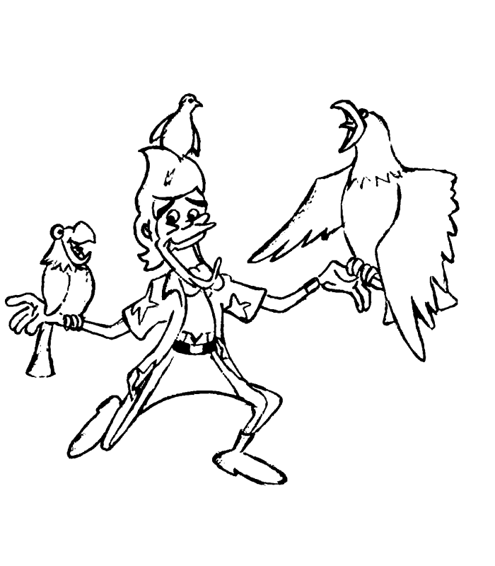 Kleurplaat Beroemdheden Kleurplaat Ace Ventura » Animaatjes.nl