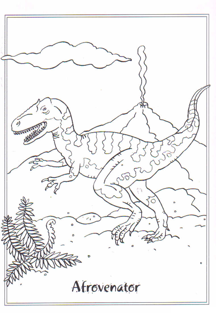 xenotarsosaurus dinosaur coloring pages - photo #33