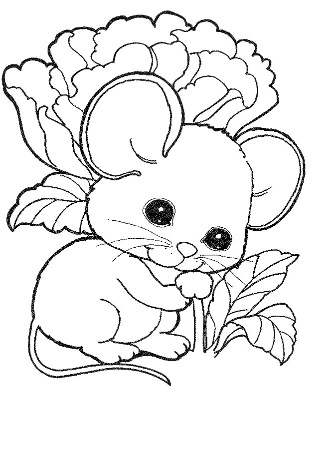 m for mouse coloring pages - photo #30
