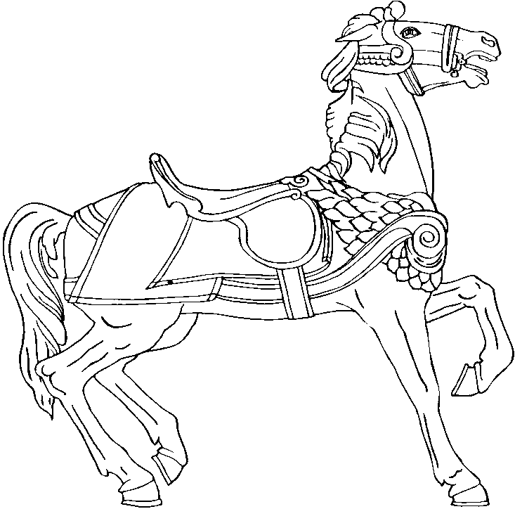 faked out horse coloring pages - photo #30