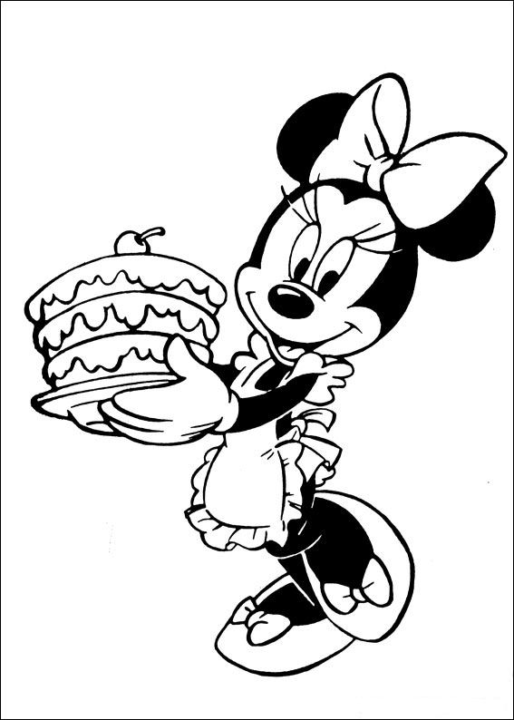 antwoord Woning Alcatraz Island Minnie Mouse Kleurplaat Disney Kleurplaat » Animaatjes.nl