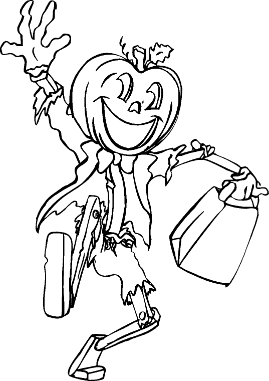 kaboose coloring pages halloween scary - photo #10