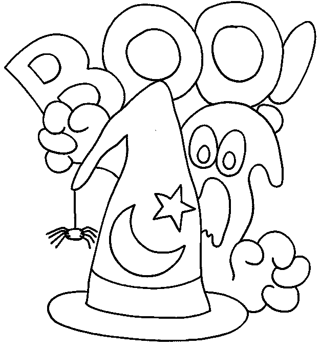 kaboose coloring pages halloween ghosts - photo #14