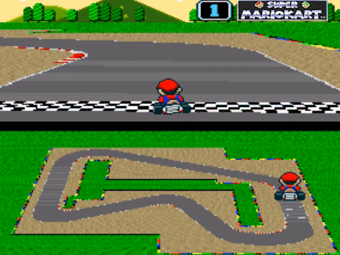 DS Mario Circuit in Mario Kart (2005-2023) 
